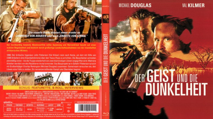 poster Der Geist und die Dunkelheit  (1996)