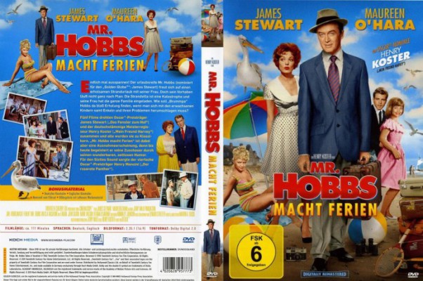 poster Mr. Hobbs macht Ferien  (1962)