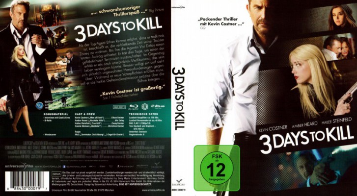 poster 3 Days to Kill  (2014)