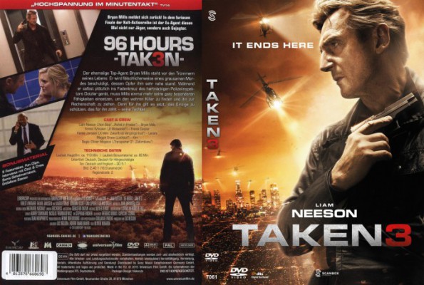 poster 96 Hours - Taken 3  (2014)