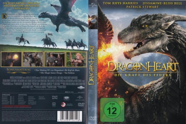 poster Dragonheart 4 - Die Kraft des Feuers  (2017)