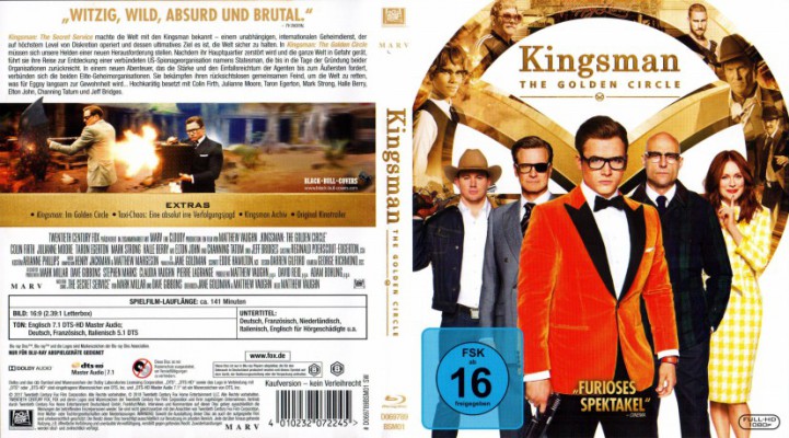 poster Kingsman: The Golden Circle  (2017)