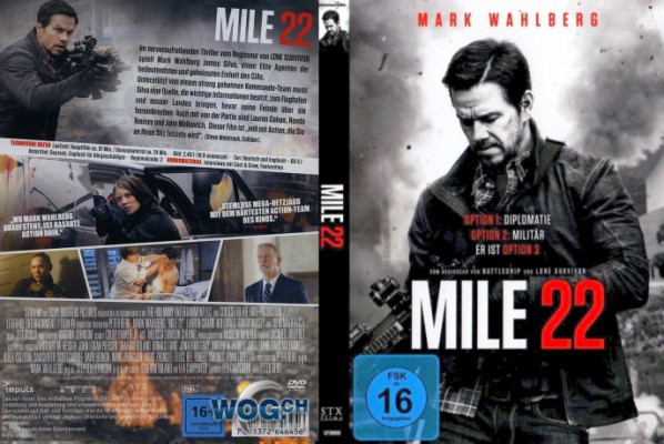 poster Mile 22  (2018)