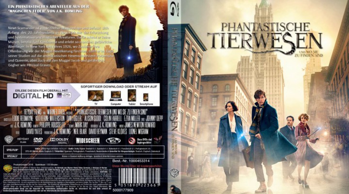 poster Phantastische Tierwesen und wo sie zu finden sind  (2016)